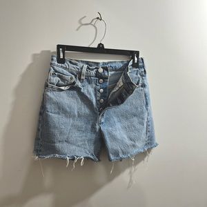 Levi’s 501 S cut offs